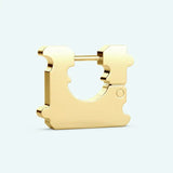 Mini Bread Tab Earring