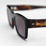 Nebula in Dark Havana Acetate with Sunset Gradient Lenses