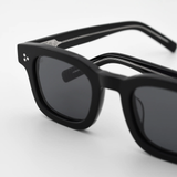 Ascent in Black Acetate with Black Lenses
