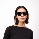Ascent in Black Acetate with Black Lenses