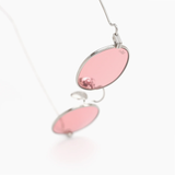 Rio in Silver Titanium with Pink Lenses
