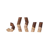 Stacking Game | Medium, Beech and Walnut