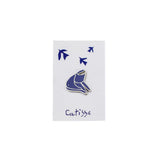 Catisse Blue Cat Enamel Pin