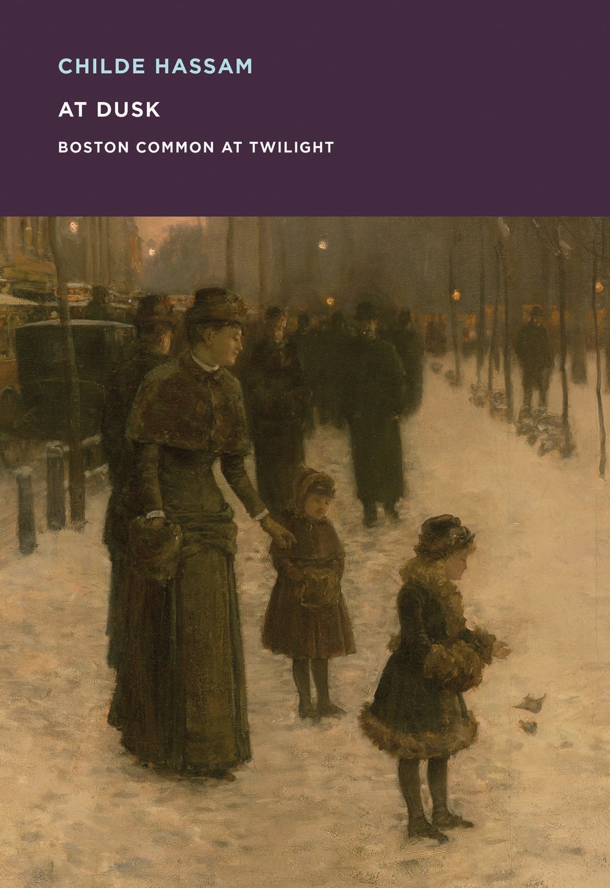 Childe Hassam At Dusk Boston Common at Twilight Museum of