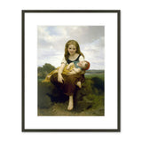 Framed Print | William-Adolph Bouguereau “The Elder Sister”