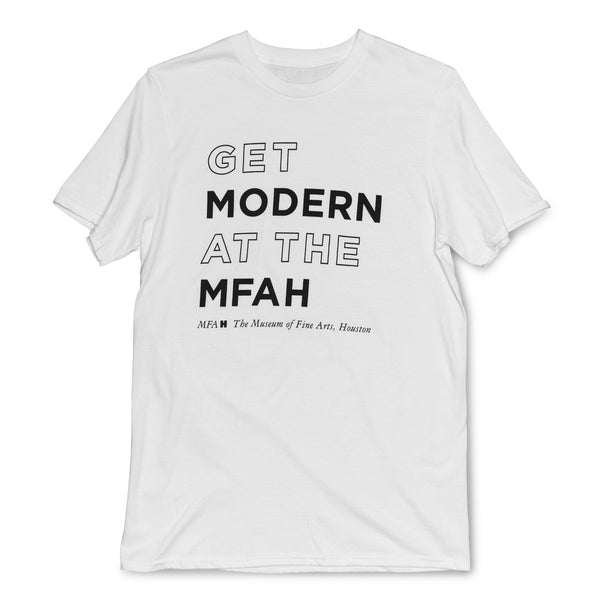 MFAH Get Modern T-Shirt - White