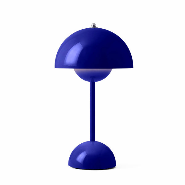 Flowerpot VP9 LED Portable Lamp - Cobalt Blue