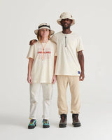 Organic Bucket Stash Hat: Bone