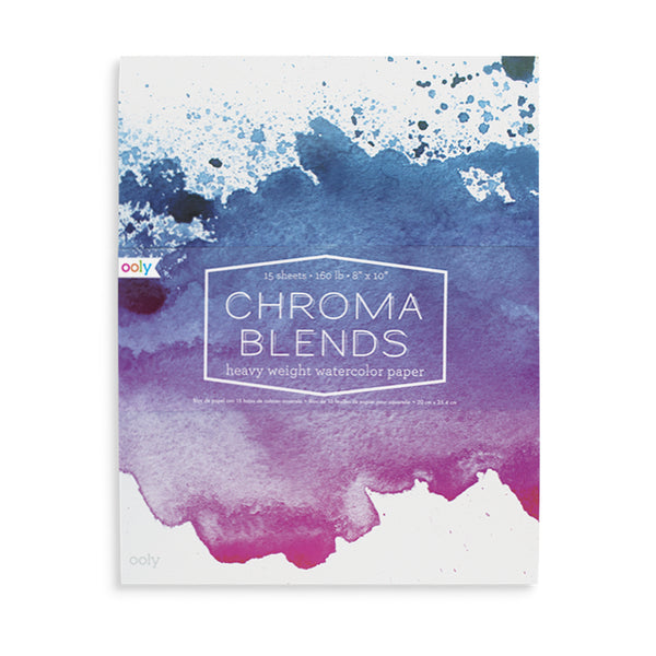 Chroma Blends Watercolor Pad (8" x 10")