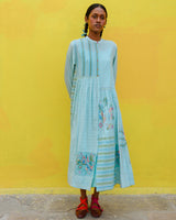 Sunflower Jamdani Dress