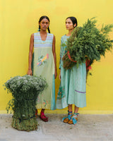 Sedum Jamdani Dress