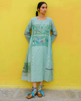 Peony Jamdani Dress