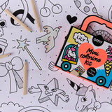 Mini Pocket Coloring Book | Unicorn