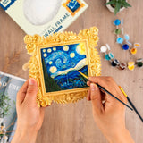 Paint-Your-Own 3D Wall Frame | Starry Night