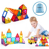 PicassoTiles | Magnetic Tile Building Set, 61 pieces