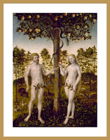 Framed Print | Lucas Cranach the Younger "The Fall of Man"