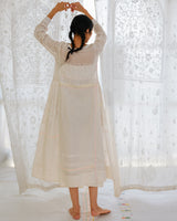 Alfalfa Chikankari Dress