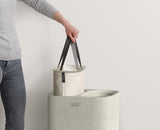 Tota 60L Laundry Separation Basket - Ecru