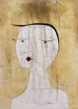 Unframed Print | Paul Klee "Sealed Woman"