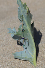 Scott Blue Single Earring