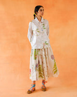 Heather Block Printed Shirt