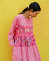 Sorrel Jamdani Dress