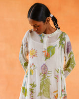 Althaea Block Printed Dress
