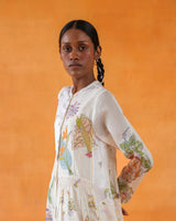 Canary Block Printed Dress
