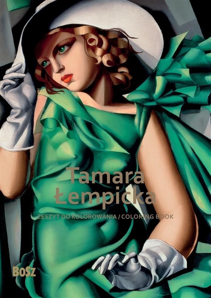 Tamara De Lempicka Coloring Book