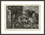 Framed Print | Pablo Picasso "Minotauromachy"