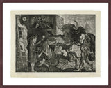 Framed Print | Pablo Picasso "Minotauromachy"