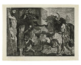 Framed Print | Pablo Picasso "Minotauromachy"
