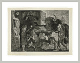 Framed Print | Pablo Picasso "Minotauromachy"