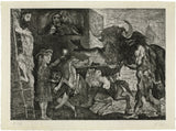 Unframed Print | Pablo Picasso "Minotauromachy"