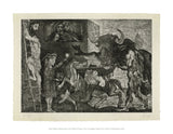 Unframed Print | Pablo Picasso "Minotauromachy"