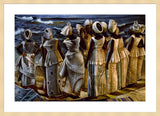 Framed Print | John Biggers "The Stream Crosses the Path"