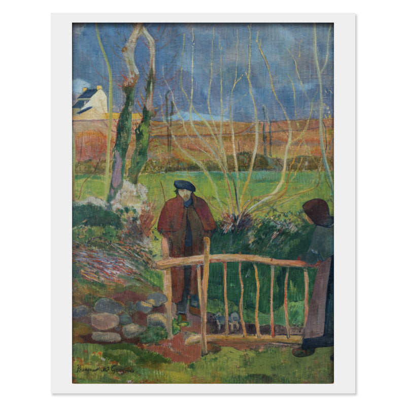Gauguin “Bonjour Monsieur Gauguin” Print
