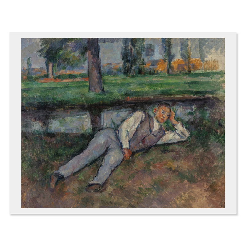 Cezanne “Boy Resting” Print