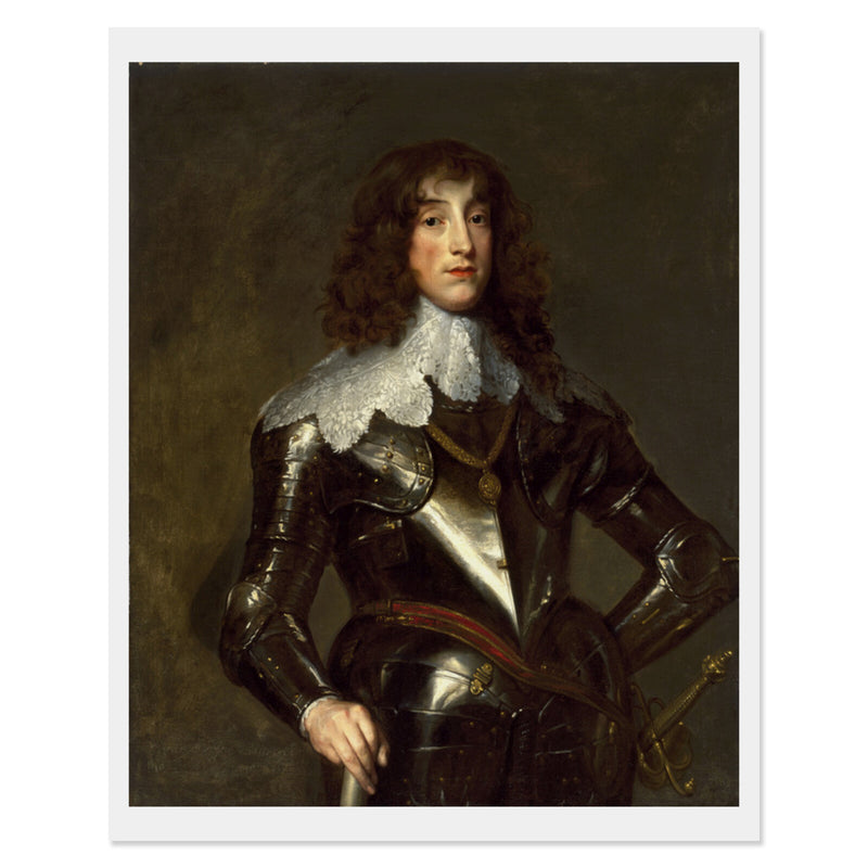 Sir Anthony van Dyck "Charles Louis, Elector Palantine" Print