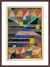 Framed Print | Paul Klee "Blue Mountain"