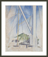 Framed Print | Charles Demuth "In the Key of Blue"