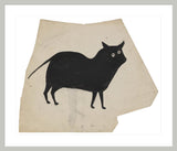 Framed Print | Bill Traylor "Two-Eyed Cat House Poster"