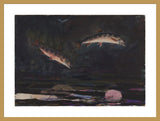 Framed Print | Winslow Homer "Leaping Trout"