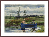 Framed Print | Winslow Homer "The Blue Boat"
