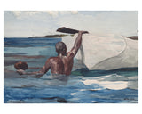 Framed Print | Winslow Homer "The Sponge Diver"