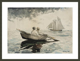 Framed Print | Winslow Homer "Two Boys Rowing"