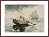 Framed Print | Winslow Homer "Two Boys Rowing"