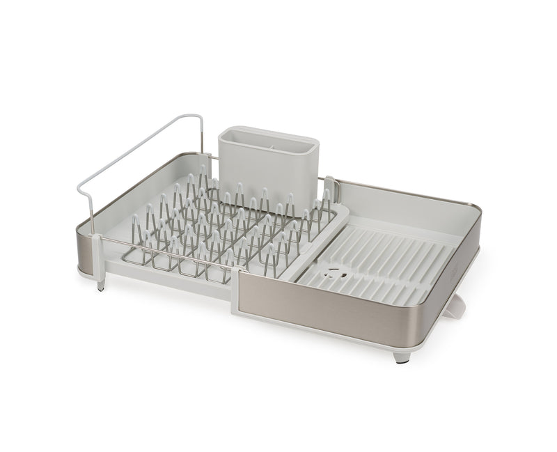 Extend™ Steel Expandable Dish Rack - Grey