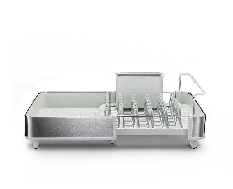 Extend™ Steel Expandable Dish Rack - Grey