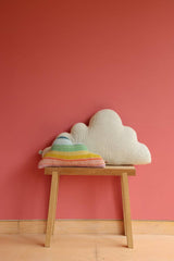 Cloud Shaped Cushion | Small, Rainbow